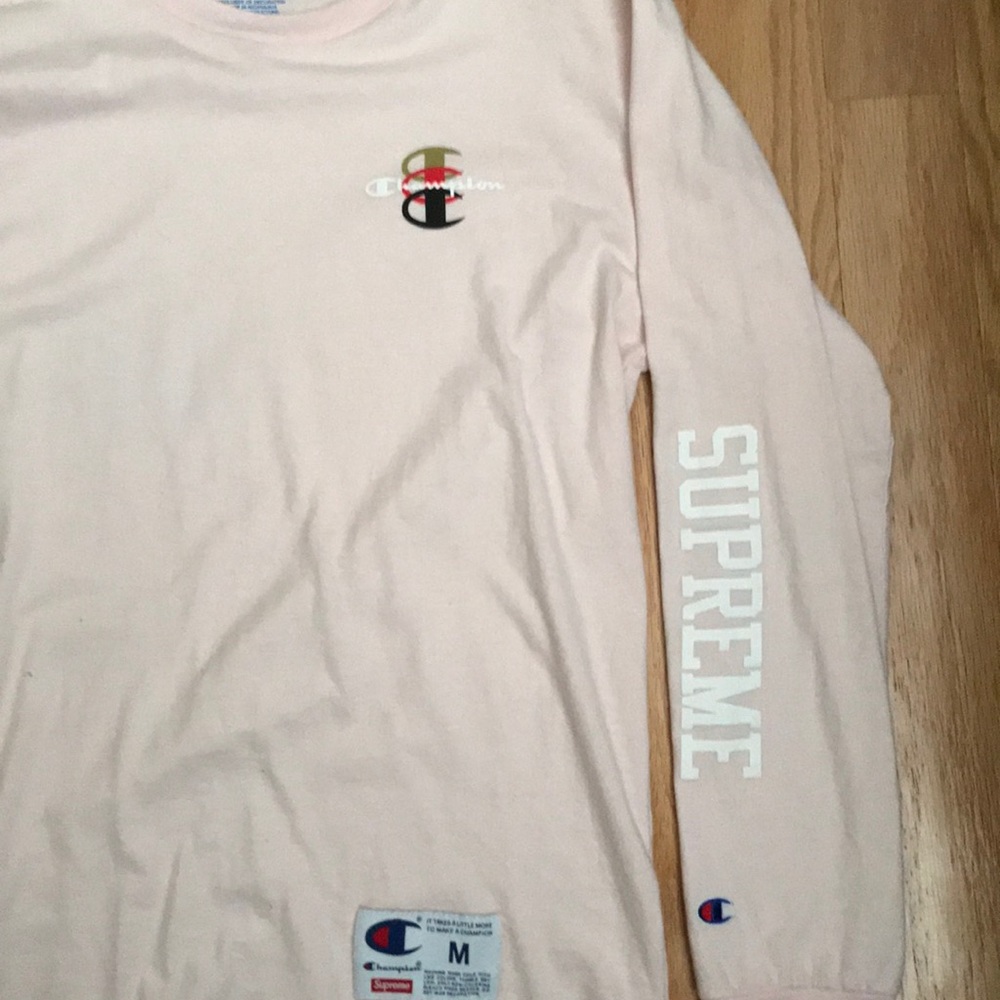 SOLD Supreme x Champion Longsleeve Crewneck